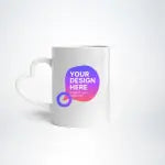 Herztasse mit eigenem Design