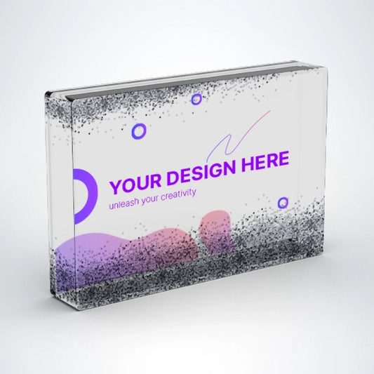 Schneekugel & Glitzer Bilderrahmen – Ihr Foto mit funkelndem Effekt